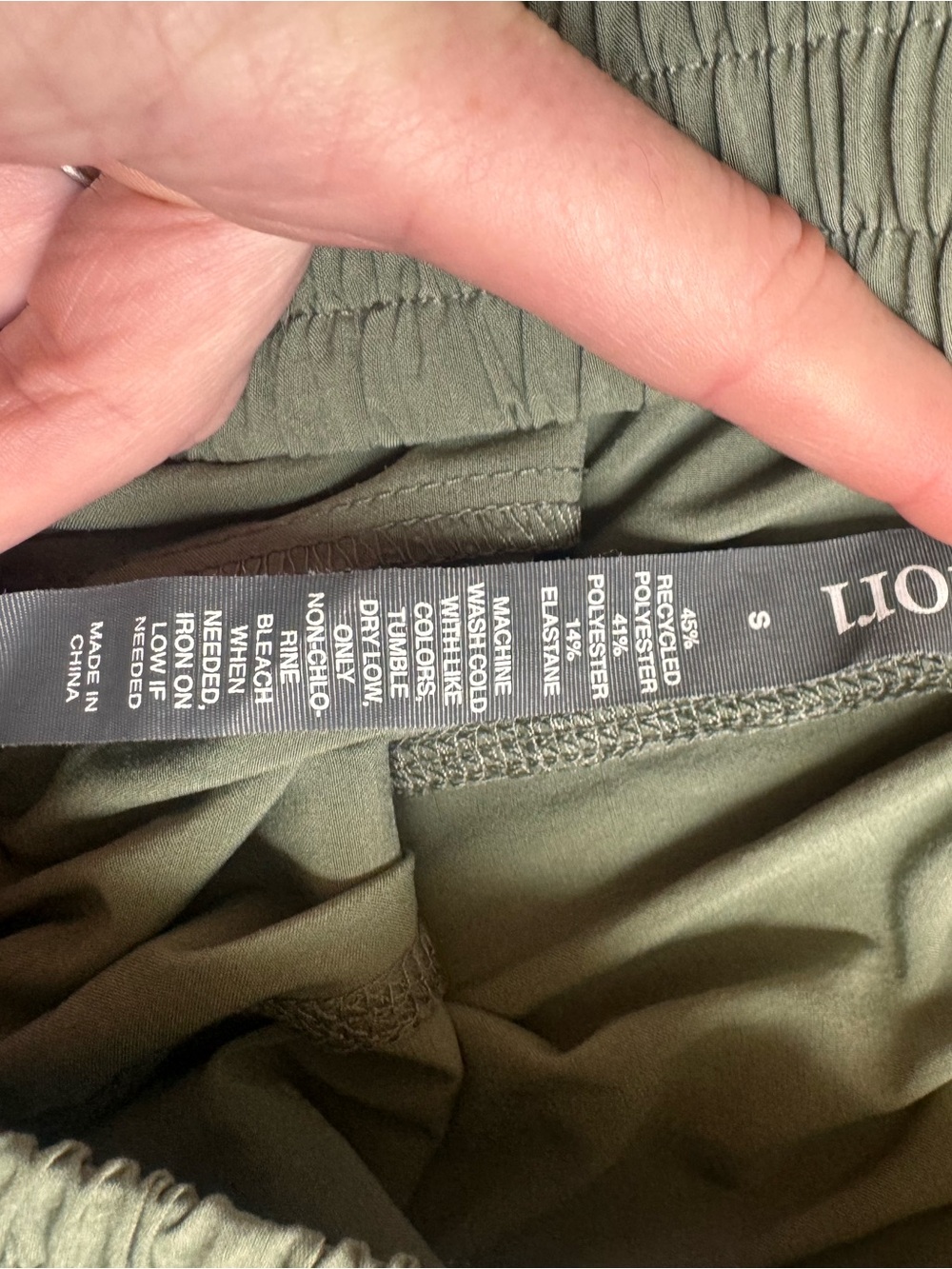 Vuori Villa Shorts - Pistachio S - Picture 3 of 3